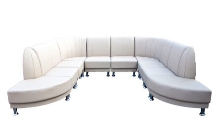 Модульный диван Блюз 10.09 вариант-3 во Владивостоке 