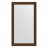Зеркало напольное с гравировкой в багетной раме Evoform состаренная бронза с орнаментом 120 мм 117x207 см во Владивостоке 