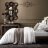 Комплект постельного белья Togas Миа белый/коричневый Двуспальный Кинг сайз во Владивостоке 