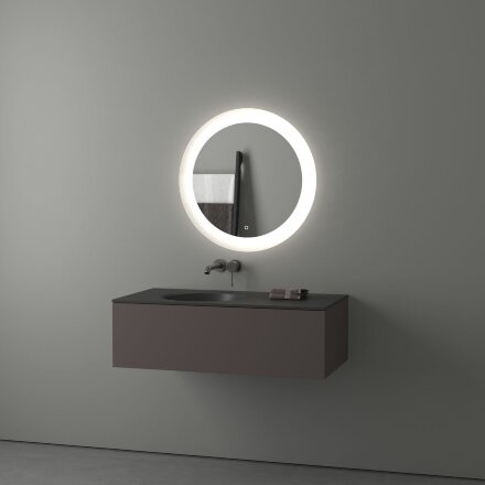 Зеркало Evoform с LED-подсветкой 16,5 W Ø70 см Сенсорный выключатель Нейтральный белый свет во Владивостоке 