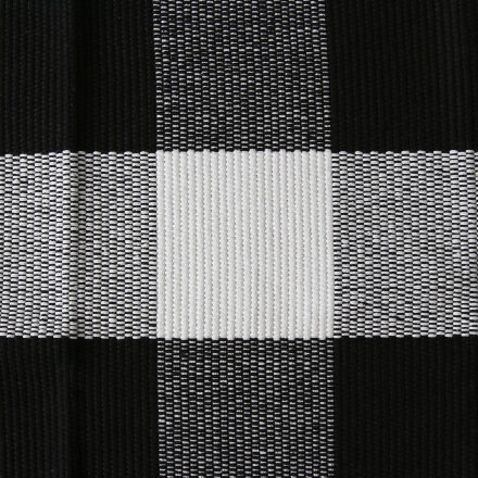 Коврик придверный X Y Carpet хлопковый чёрно-белый 90х150 см во Владивостоке 