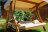 Садовые качели Lyon из массива сосны с песочными подушками во Владивостоке 