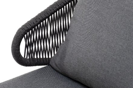 Кресло плетеное Милан темно-серое во Владивостоке 
