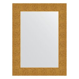 Зеркало в багетной раме Evoform чеканка золотая 90 мм 60х80 см