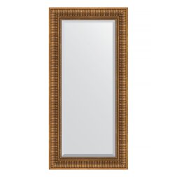 Зеркало с фацетом в багетной раме Evoform бронзовый акведук 93 мм 57х117 см