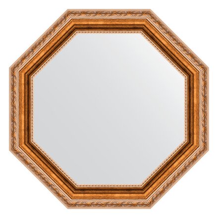 Зеркало в багетной раме Evoform версаль бронза 64 мм 52,2х52,2 см во Владивостоке 