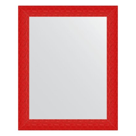 Зеркало в багетной раме Evoform красная волна 89 мм 80x100 см во Владивостоке 