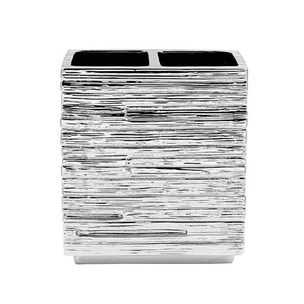 Стакан для щеток Ridder Brick Silver 10х6,3х11,5 см во Владивостоке 