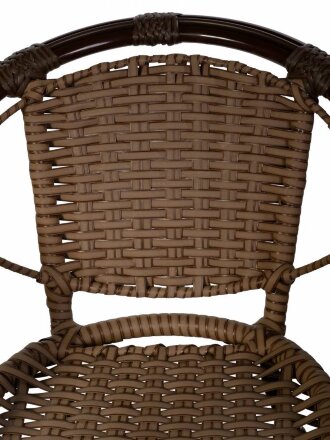 Кресло Bali (Бали) из искусственного ротанга, орех во Владивостоке 