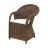 Кресло Rattan grand riyad с подушкой medium brown во Владивостоке 