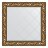 Зеркало с гравировкой в багетной раме Evoform византия золото 99 мм 89x89 см во Владивостоке 