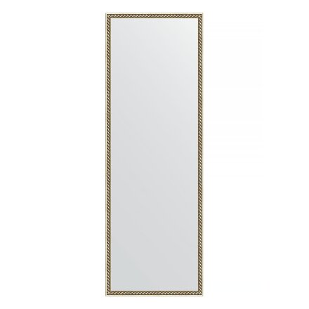 Зеркало в багетной раме Evoform витая латунь 26 мм 48х138 см во Владивостоке 