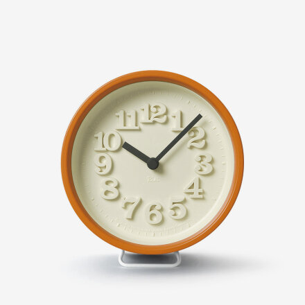 R. Watanabe Chiisana Tokei Orange Часы настенные/настольные во Владивостоке 