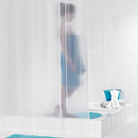 Штора для ванных комнат Stripe полупрозрачный 180*200 Ridder во Владивостоке 