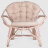 Кресло Rattan grand Comfort с подушкой white wash во Владивостоке 