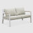 Комплект мебели Bizzotto Ernst белый с подушками 4 предмета во Владивостоке 