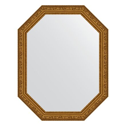 Зеркало в багетной раме Evoform виньетка состаренное золото 56 мм 55x70 см во Владивостоке 