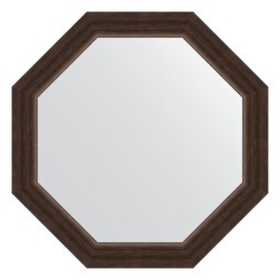 Зеркало в багетной раме Evoform палисандр 62 мм 61,6х61,6 см