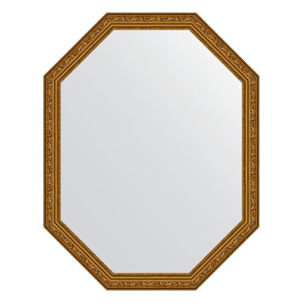 Зеркало в багетной раме Evoform виньетка состаренное золото 56 мм 70x90 см во Владивостоке 
