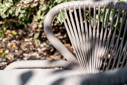 Плетеный стул из роупа Милан бежевый во Владивостоке 