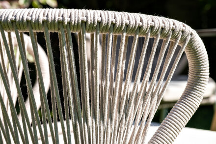 Плетеный стул из роупа Милан бежевый во Владивостоке 