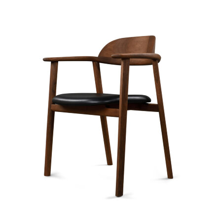 Mati Walnut / Leather / Cellular Комплект из 4 стульев во Владивостоке 