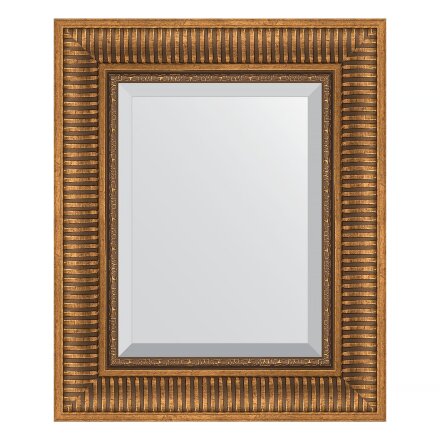 Зеркало с фацетом в багетной раме Evoform бронзовый акведук 93 мм 47х57 см во Владивостоке 