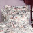 Комплект постельного белья Togas Жаклин белый с коралловым и чернильным Семейный/дуэт во Владивостоке 