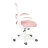 Кресло ТС 57х47х106 см ткань розовый во Владивостоке 