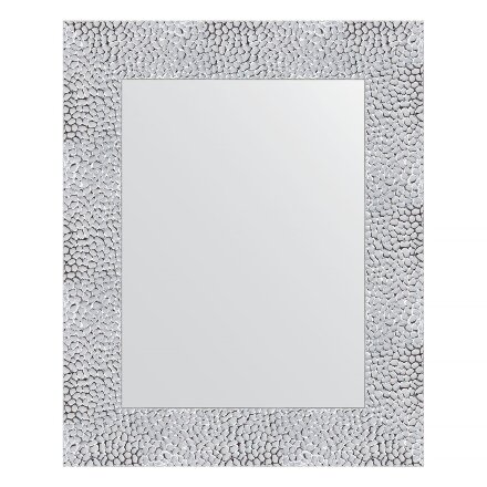 Зеркало в багетной раме Evoform чеканка белая 70 мм 43x53 см во Владивостоке 