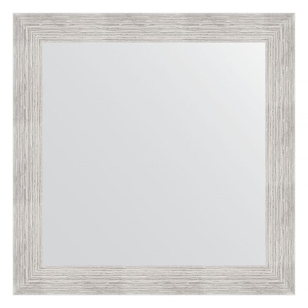Зеркало в багетной раме Evoform серебряный дождь 70 мм 66х66 см во Владивостоке 