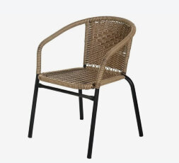 Кресло от комплекта Terazza, светло-коричневый