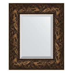 Зеркало с фацетом в багетной раме Evoform византия бронза 99 мм 49х59 см