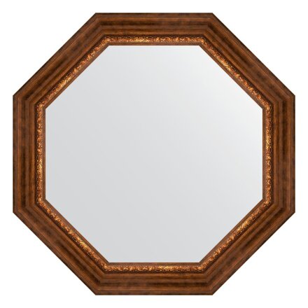Зеркало в багетной раме Evoform римская бронза 88 мм 76,6х76,6 см во Владивостоке 