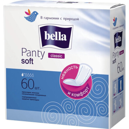 Прокладки Bella Panty Soft Classic 60 шт во Владивостоке 