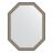 Зеркало в багетной раме Evoform виньетка состаренное серебро 56 мм 70x90 см во Владивостоке 