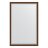 Зеркало с фацетом в багетной раме Evoform орех 65 мм 112х172 см во Владивостоке 