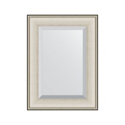 Зеркало с фацетом в багетной раме Evoform травленое серебро 95 мм 58х78 см