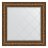 Зеркало с гравировкой в багетной раме Evoform виньетка состаренная бронза 109 мм 90x90 см во Владивостоке 