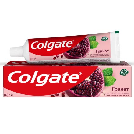Зубная паста Colgate Гранат с натуральными ингредиентами для укрепления эмали зубов и защиты от кариеса, 100 мл. во Владивостоке 