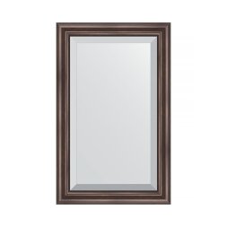Зеркало с фацетом в багетной раме Evoform палисандр 62 мм 51х81 см