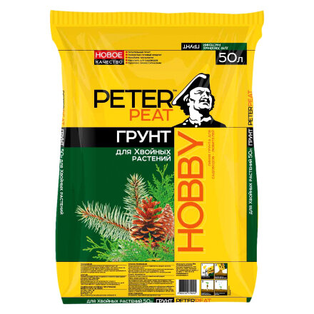 Грунт Peter Peat Для хвойных растений 50 л во Владивостоке 