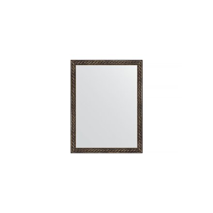 Зеркало в багетной раме Evoform витая бронза 26 мм 34х44 см во Владивостоке 