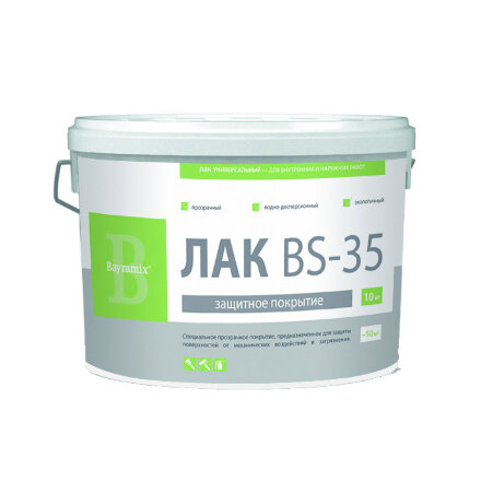 Лак защитный Bayramix BS35 фасадный 10 кг во Владивостоке 