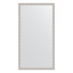 Зеркало в багетной раме Evoform мозаика хром 46 мм 71х131 см