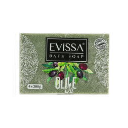 Мыло банное Evissa оливка 4х200гр
