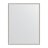 Зеркало в багетной раме Evoform витое серебро 28 мм 68х88 см во Владивостоке 