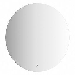 Зеркало Evoform с LED-подсветкой 18 W Ø70 см Сенсорный выключатель Теплый белый свет