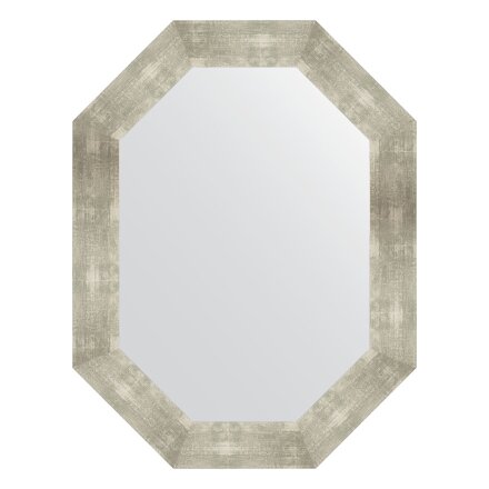 Зеркало в багетной раме Evoform алюминий 90 мм 66x86 см во Владивостоке 