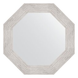 Зеркало в багетной раме Evoform серебряный дождь 70 мм 53,0х53,0 см